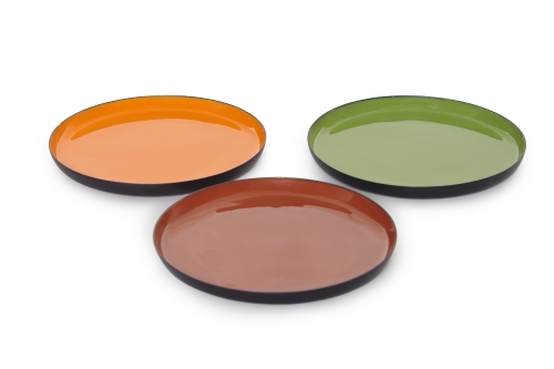 FC Round Enamel Coasters