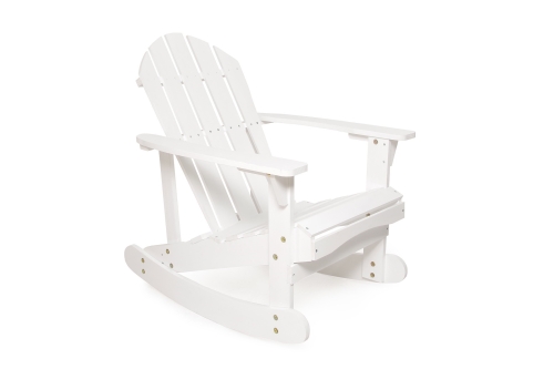 FC Adirondack Rocking Chair White