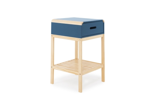 FC Hale Bedside Cabinet Blue