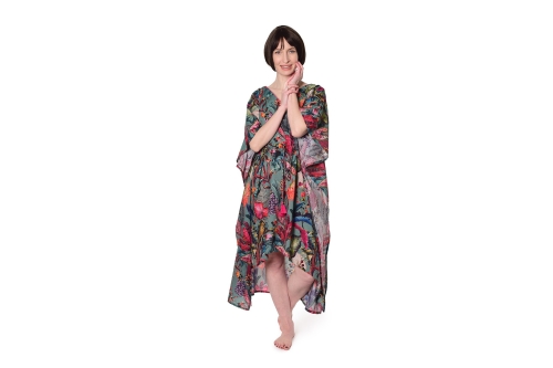 FC Tropical Cotton Kaftan Teale