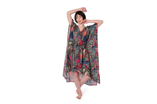 FC Tropical Cotton Kaftan Teale Apse Mf