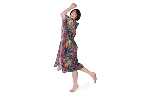 FC Tropical Cotton Kaftan Teale