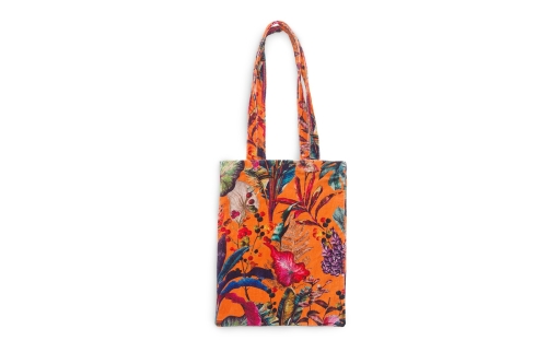 FC Tropical Velvet Tote Mandarin